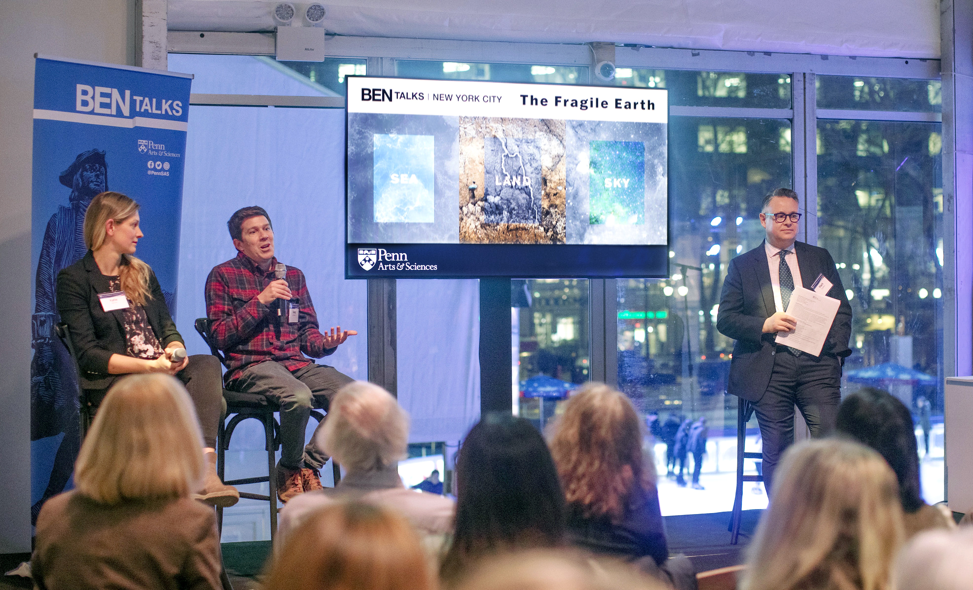 At Ben Talks NYC, A Journey From Ocean Depths to Outer Space